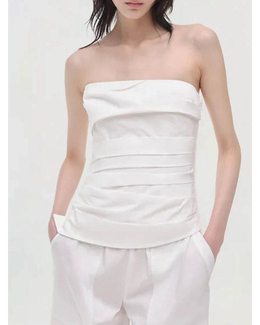 Jonathan Simkhai White Top