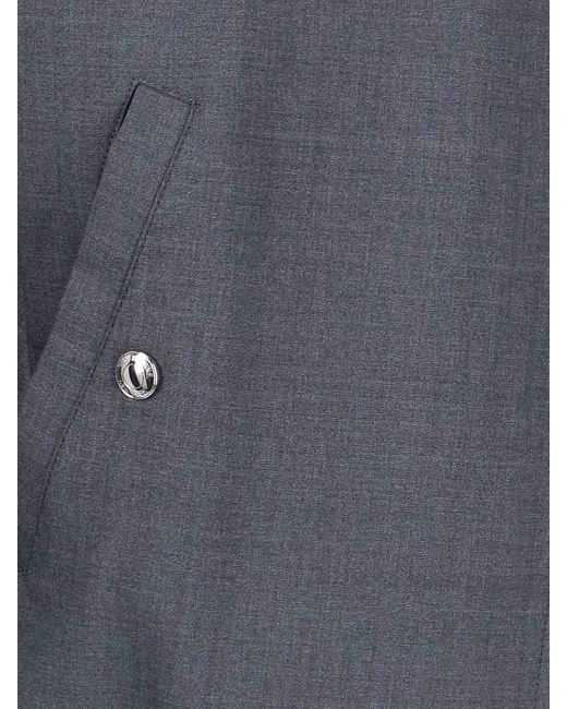 Thom Browne Blue Bomber for men