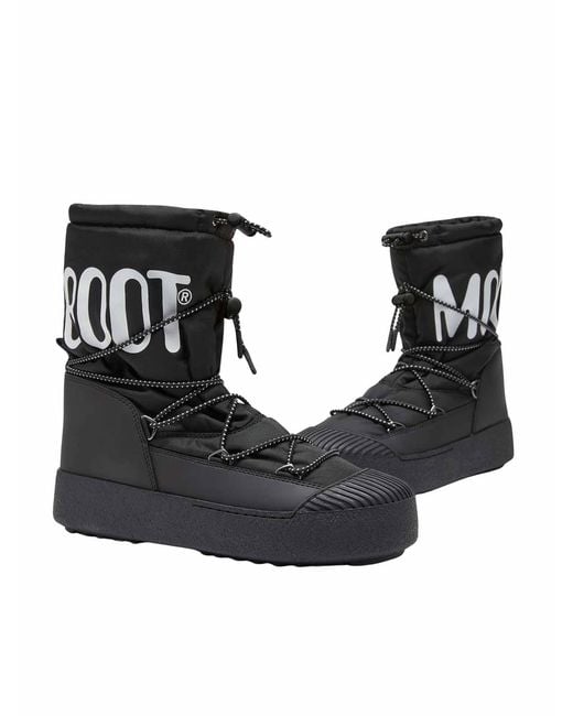 Moon Boot Black Moon Boot for men