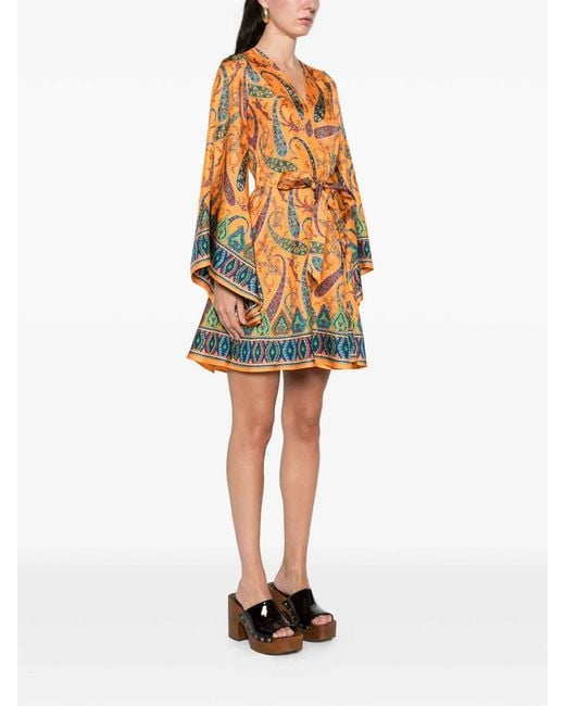 Etro Dress in Orange | Lyst Etro Dress in Orange | Lyst