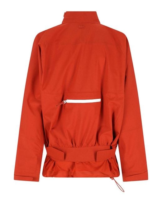 Lacoste Red Technical Taffet Jacket for men