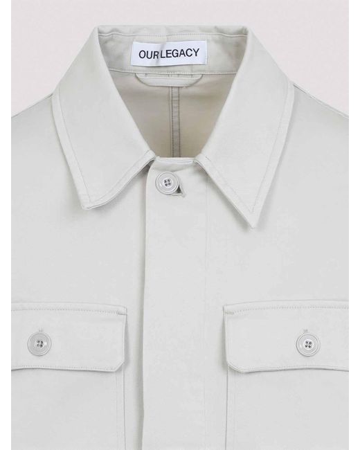 Our Legacy White Unity Jacket for men