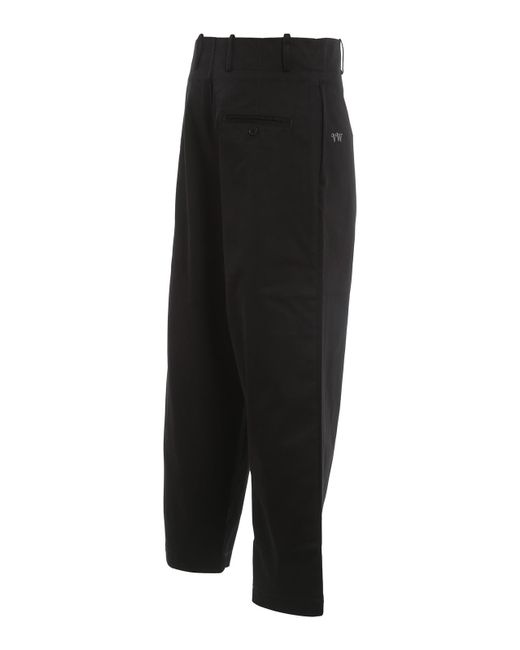 Vivienne Westwood Black Alien Trousers for men