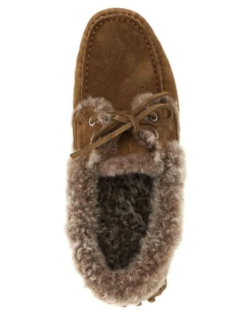 Brunello Cucinelli Brown Driving Loafer Loafers