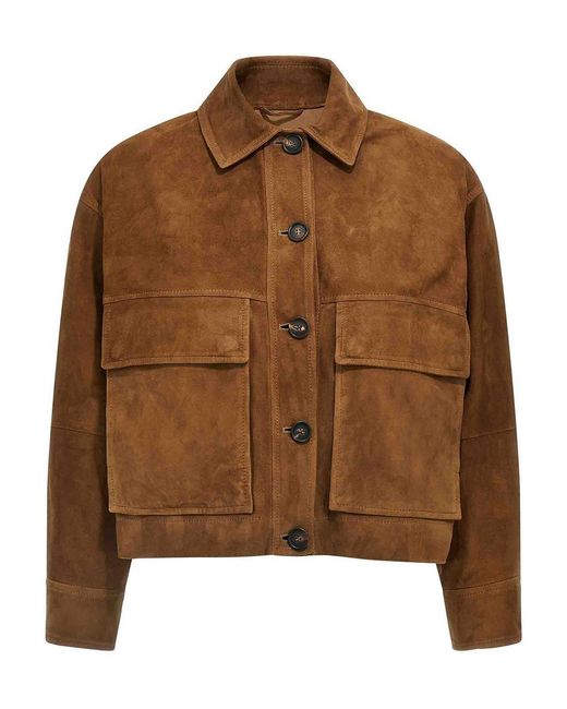 Brunello Cucinelli Brown Jackets