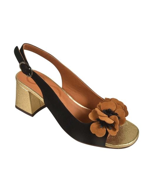 Rene Caovilla Brown Sandals