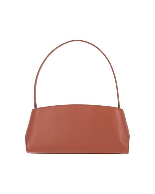 Ferragamo Brown Shoulder Bag Hug East-West