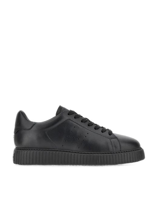 Hogan Black Flat Sneaker, for men