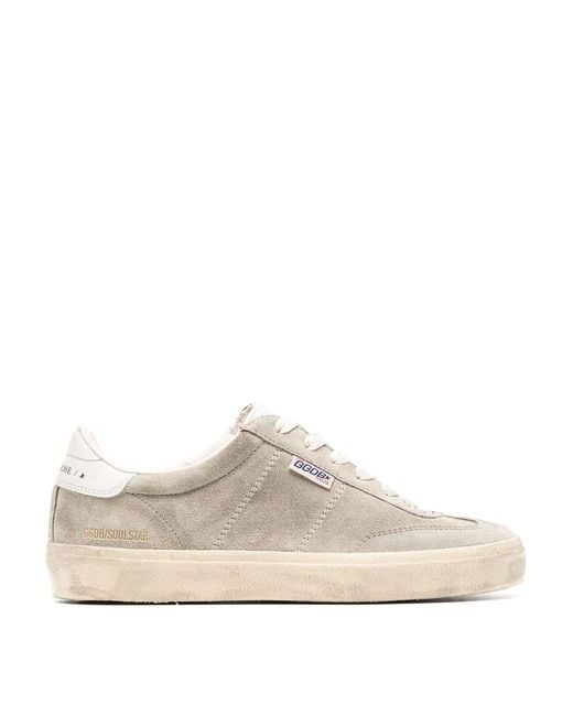 Golden Goose Deluxe Brand White Leather Sneakers
