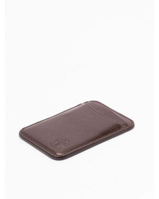 Brunello Cucinelli Purple Card Case for men