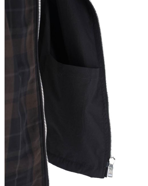 Our Legacy Black Knitted Zip Sweatshirt for men