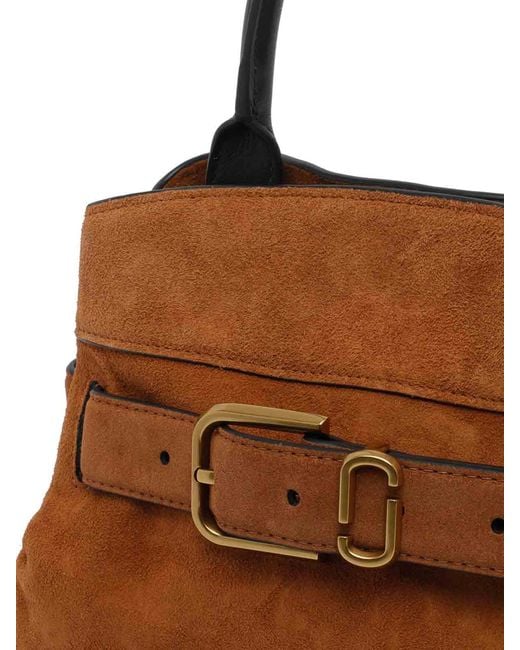 Marc Jacobs Brown Copper The Small Satchel Bag