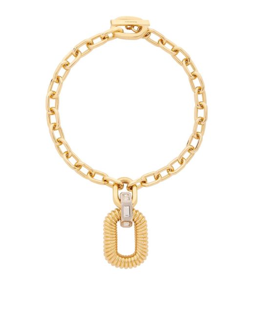 Rabanne Metallic Collana Xl Link