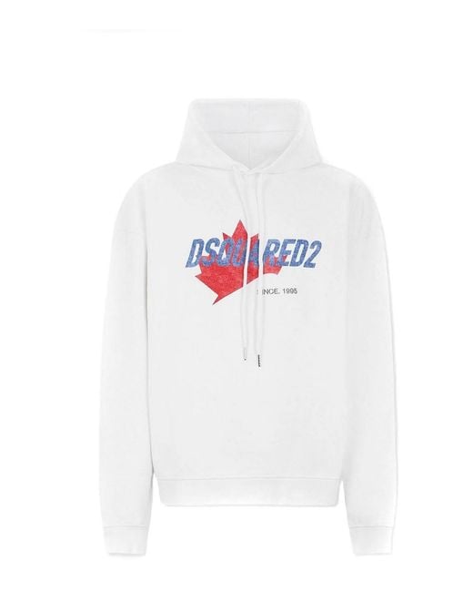 DSquared² White Sweatshirt for men