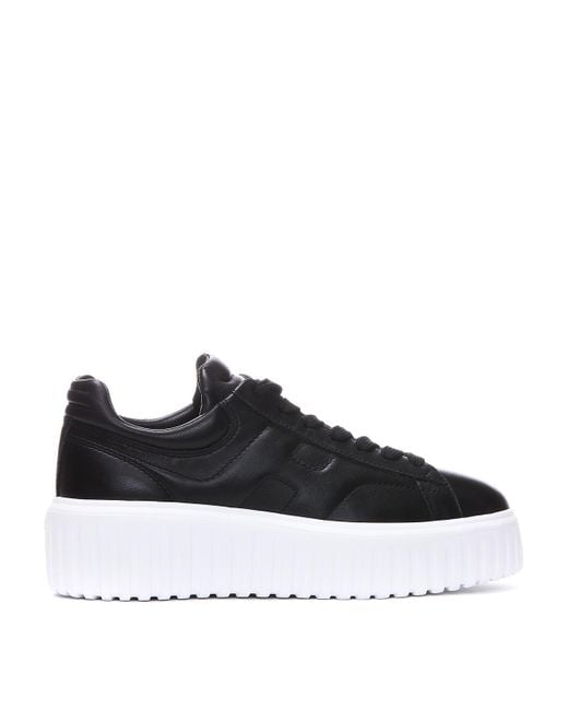 Hogan Black H-stripes - Sneakers