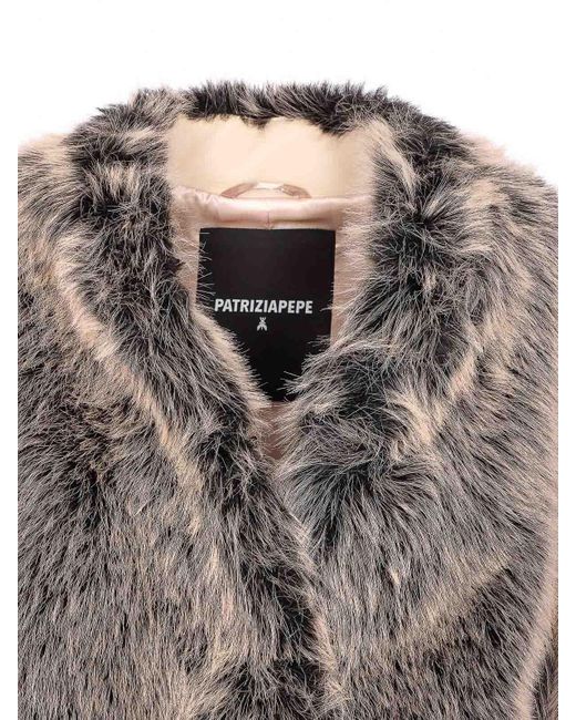 Veste Courte En Fausse Fourrure Bordeaux Pepe Jeans Femme Taille M - Neuf Sans étiquettes, Style Jacket