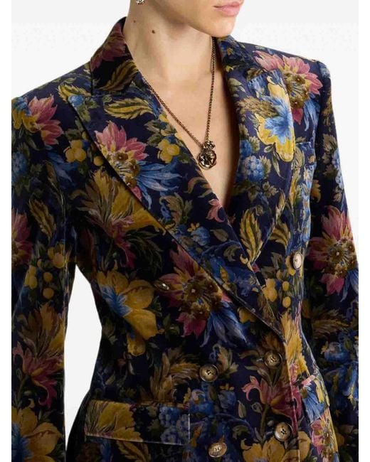 Etro Black Velvet Jacket