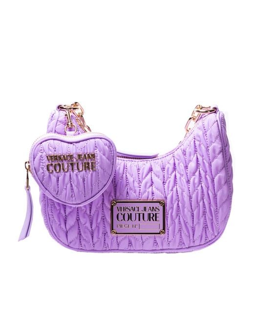 Versace Purple Crunchy Sketch 1 Bag