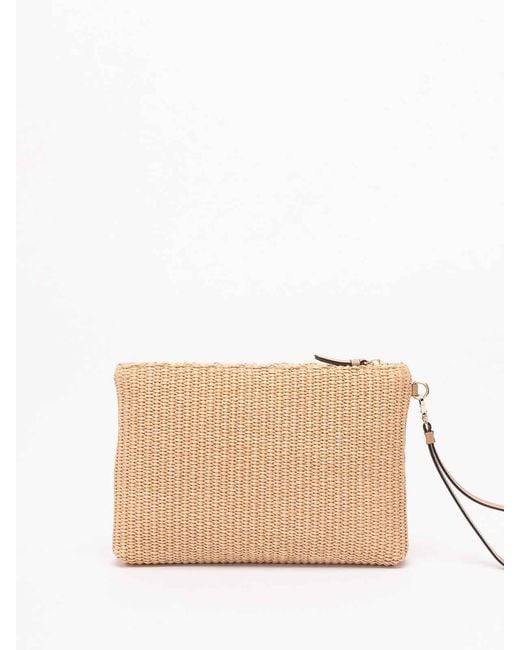 Jimmy Choo Natural Exclusive Edition Portofino Pouch