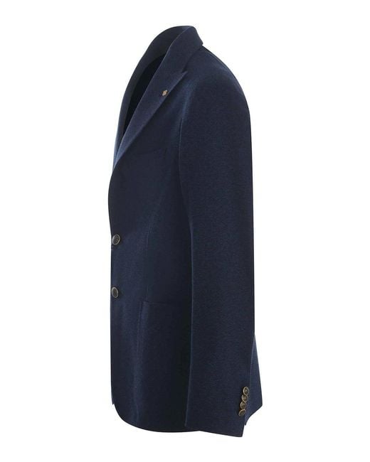 Tagliatore Blue Jacket for men