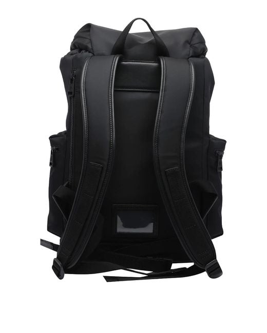 Moncler Black Kenston Backpack for men