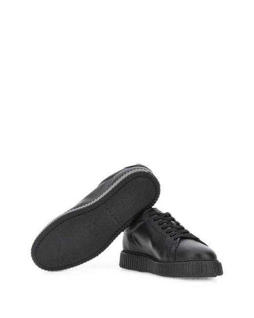 Hogan Black Flat Sneaker, for men