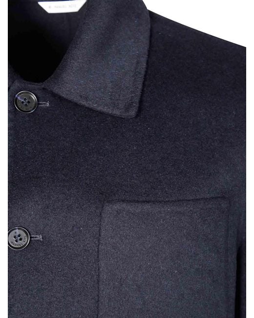 Manuel Ritz Blue Double Jacket for men