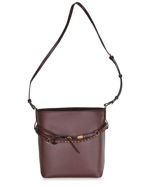 Pinko Purple Bag Made Of Leather