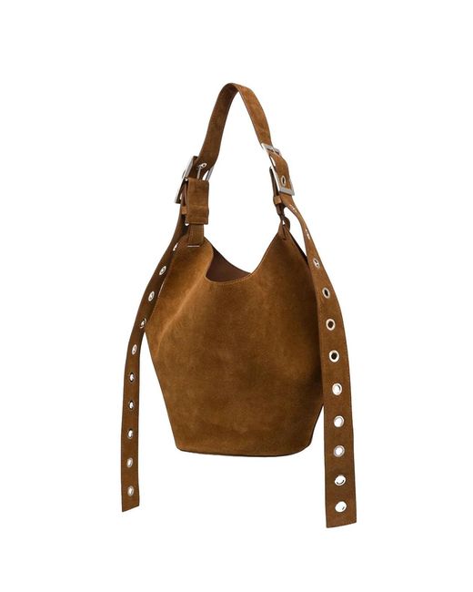 Dondup Brown Small Hobo