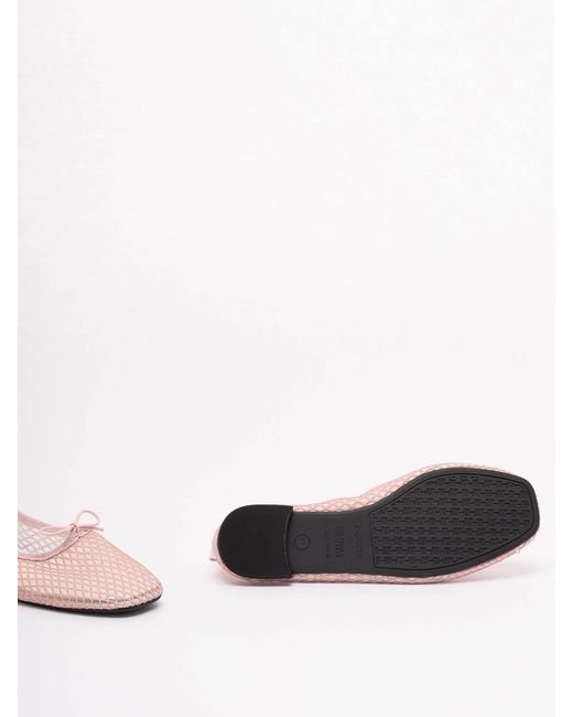 Repetto Pink 'Garance Balgom' Ballerinas