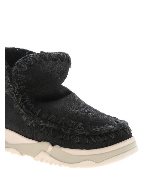 Mou Black Eskimo Trainer Sneakers