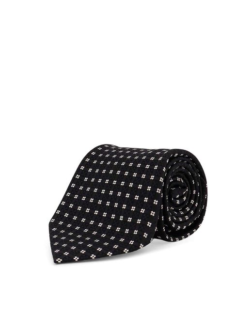 Tom Ford Black Silk Tie for men