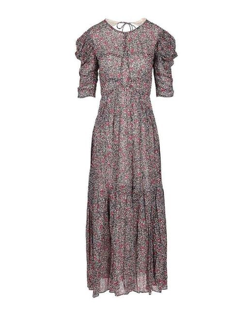 Isabel Marant Purple Dress