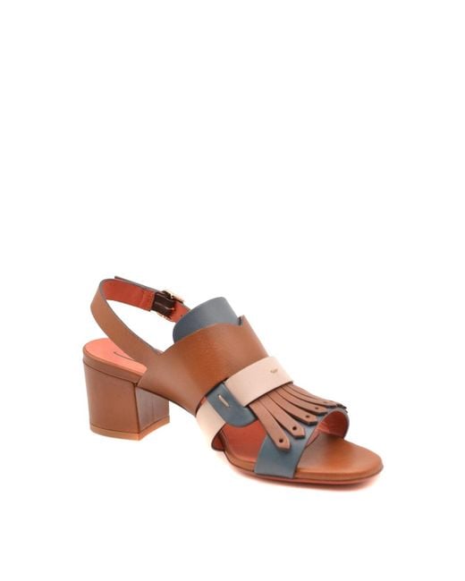 Santoni Brown Sandals
