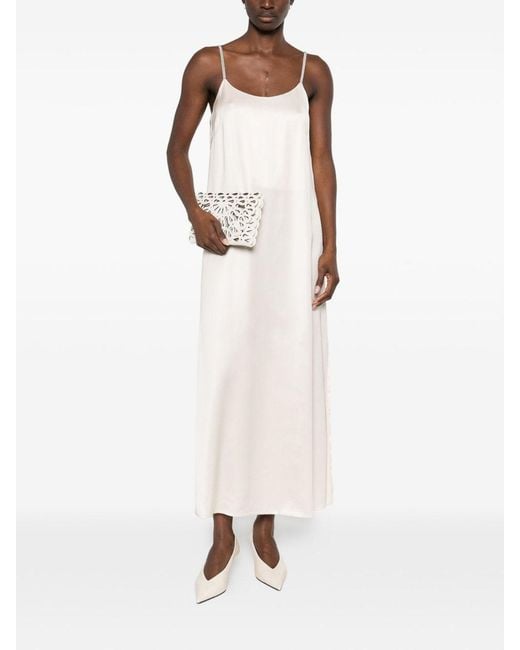 Peserico White Maxi Dress