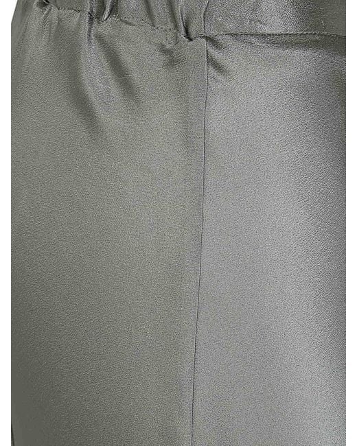 Antonelli Gray Kuk Longuette Skirt