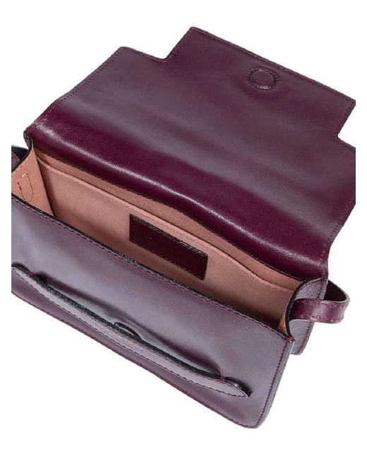 The Bridge Purple Bag