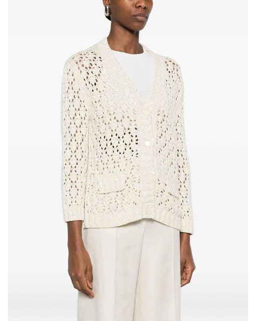 Fabiana Filippi White Sweater
