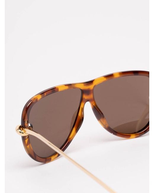 Bottega Veneta Brown Sunglasses