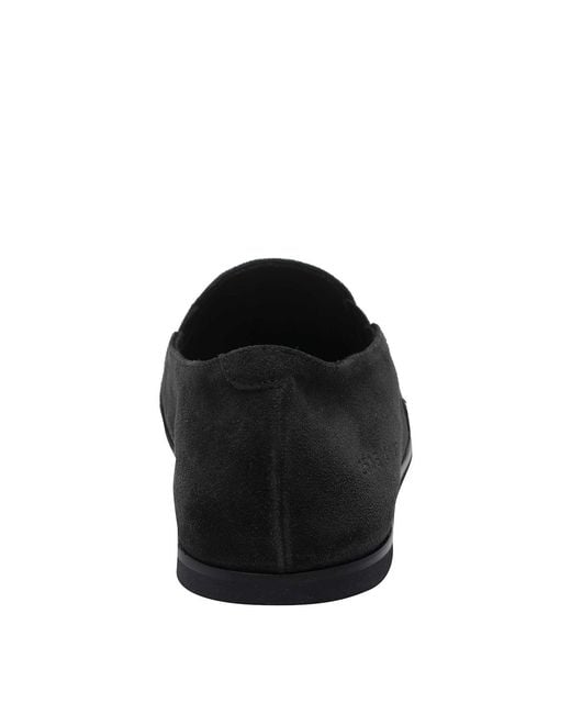 Common Projects Black Suede Slippers for men