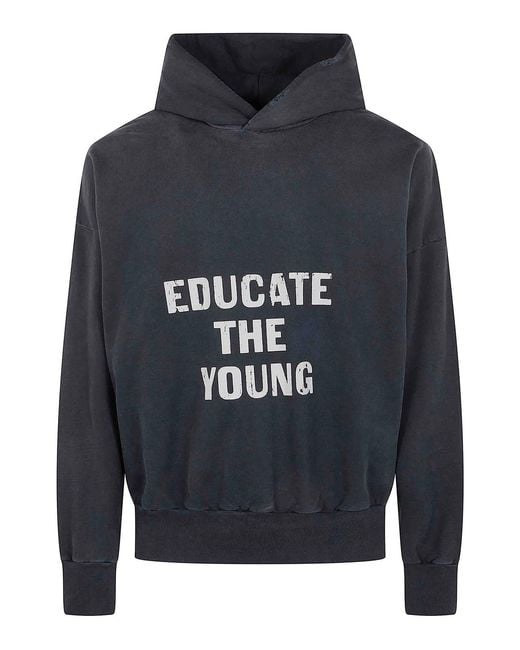 Fear Of God Blue Educate Hoodie for men