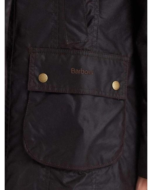 Barbour Black Beadnell Wax Jacket
