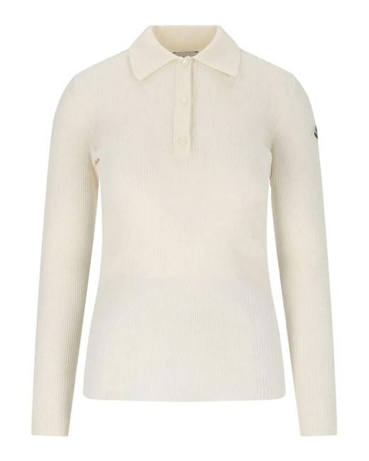 Moncler White Top Cotton