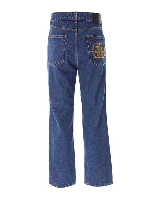 MSGM Blue Msgm Jeans for men