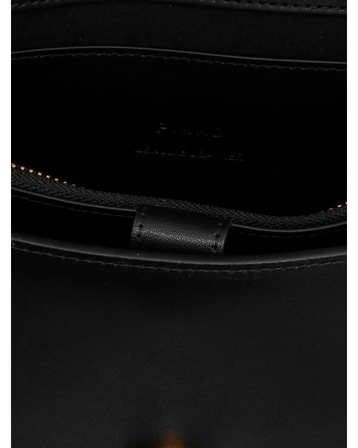 Pinko Black Love One Classic Crossbody Bag