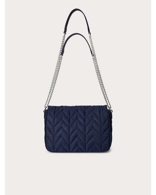 Ralph Lauren Blue Stevie Msngr-Crossbody-Medium