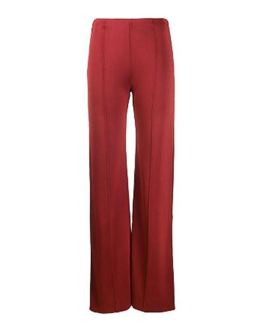 Valentino Garavani Flared Pants With Piped Seams