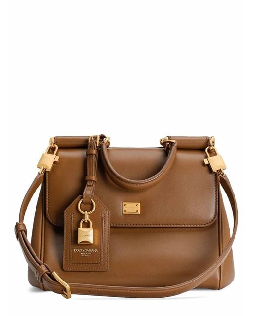 Dolce & Gabbana Brown My Sicily Handbag