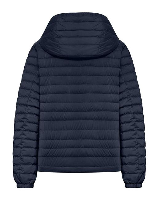 Moorer Blue Julay Short Padded Down Jacket