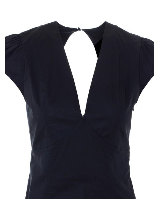 Twinset Blue Long Dress